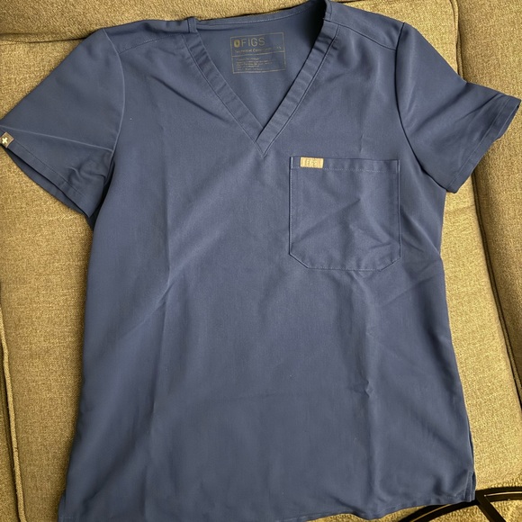 Figs denim Caterina top - Picture 1 of 3